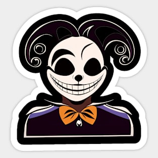 Jester - Halloween Sticker